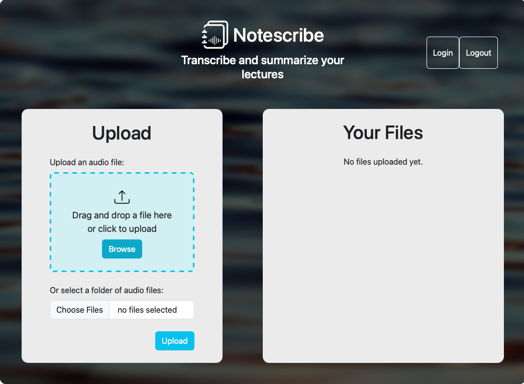 Notescribe Project